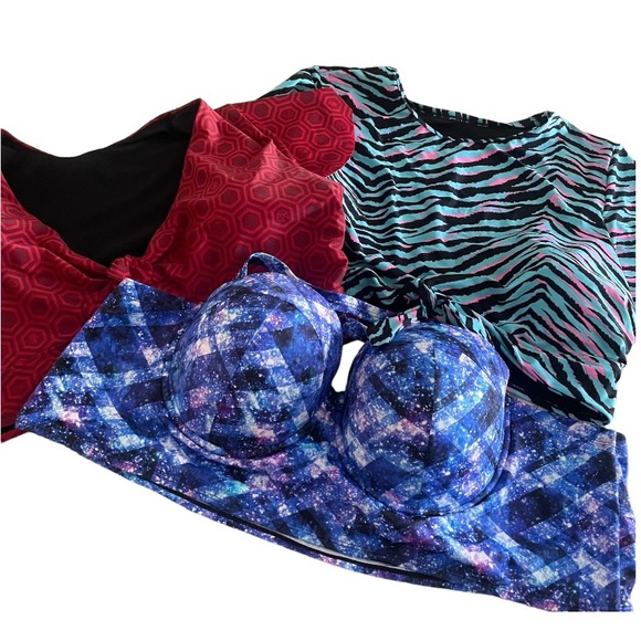 torrid Other - Torrid 3 Piece Swim Top Bundle NWOT